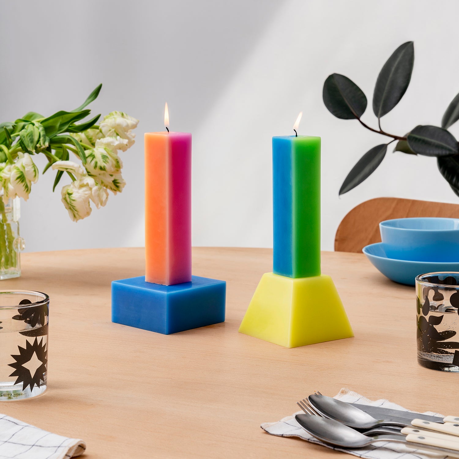 Design Story: Happiness Pillar Candles