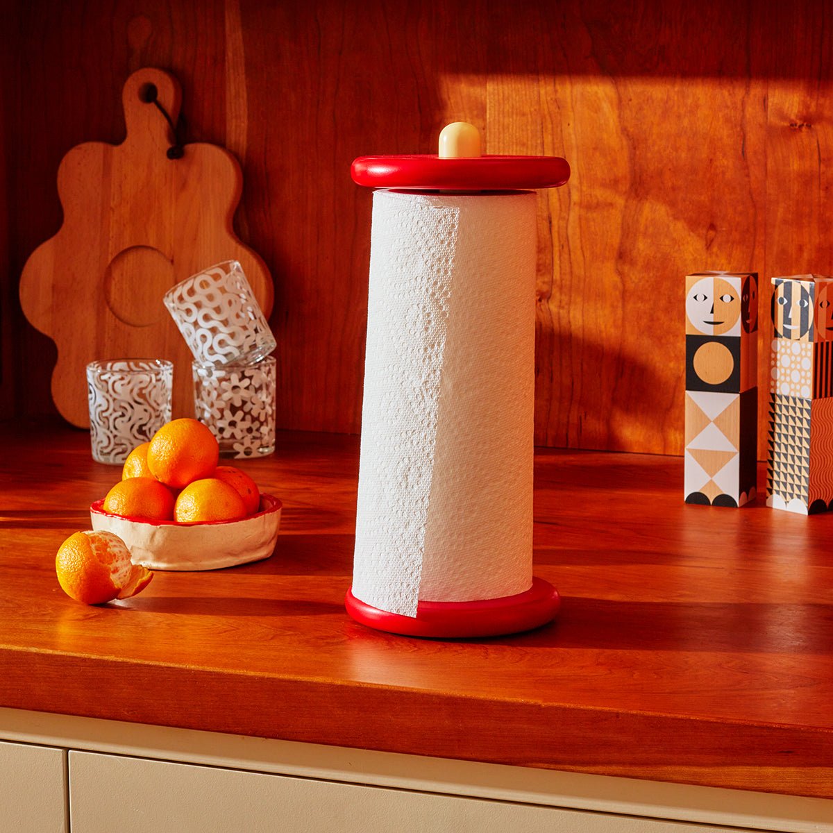 Design Story: Spool Paper Towel Holder