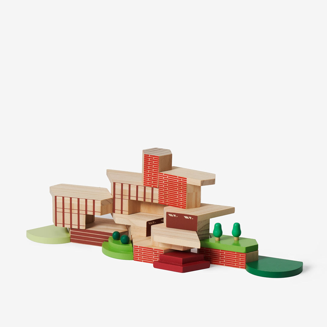 Blockitecture® Frank Lloyd Wright - Usonian