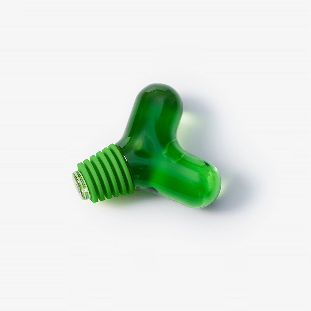 Areaware Hobknob Bottle Stopper in Green