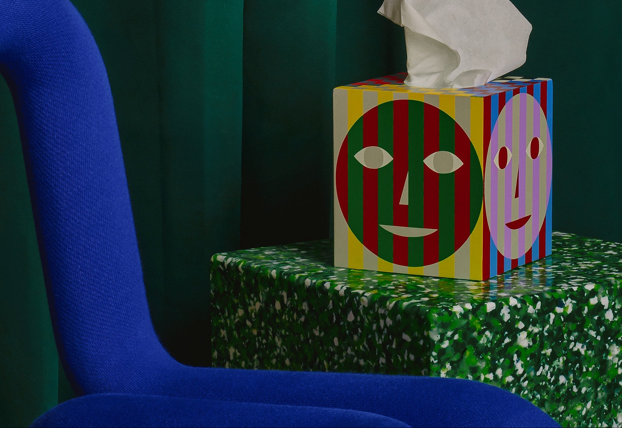Everybody Tissue Box by Dusen Dusen | Areaware